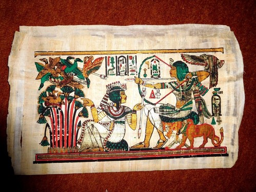 ägypten papyrus bild 32x22 - Ägypten,