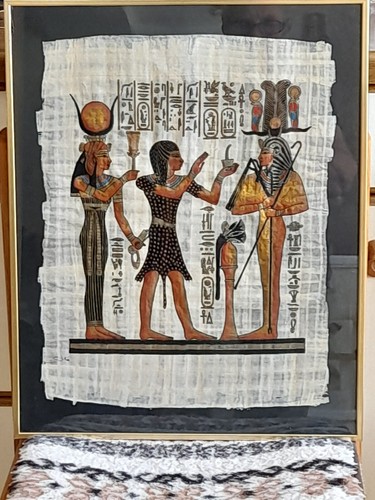 Papyrus rahmen hochkant - im, rahmen,