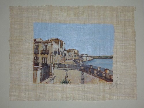 Schönes papyrus bild - schönes,