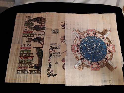 Original ägyptische papyrus - Ägyptische,