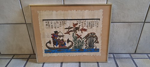 Papyrus reproduktion einer - "papyrus",