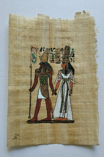 Original ägyptisches papyrus - original,