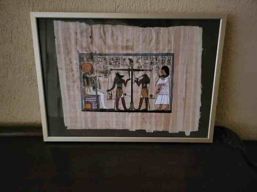 ägyptisches papyrus bild mit - bild,