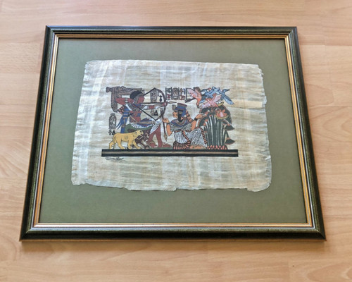 Papyrus bild handgemalt - papyrus-bild,