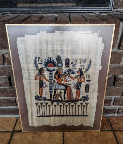 Echtes papyrus gemälde - !!!echtes, von