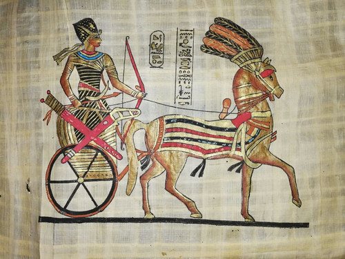 ägyptische kunst papyrus - Ägyptische,