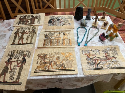 ägypten figuren papyrus - Ägypten,