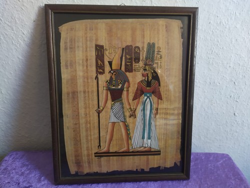 Papyrus bild das eine szene - papyrus-bild,,