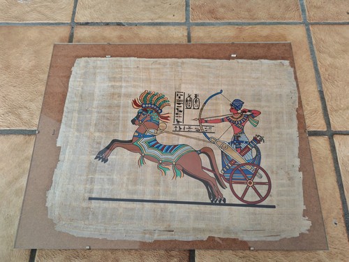 Echtes papyrus gemälde - !!!echtes,