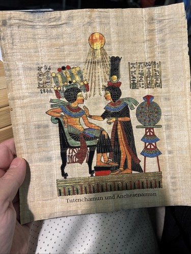 Papyrus bild tutanchamun - papyrus, –