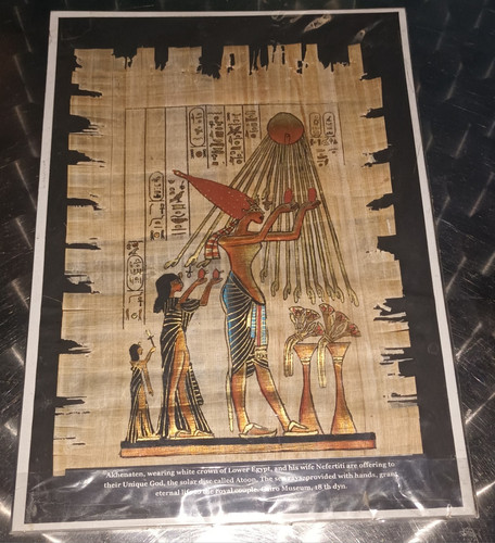 ägyptischer papyrus echnaton - Ägyptischer,