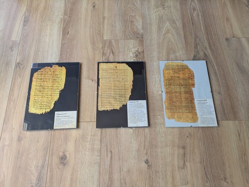 Bibel papyrus fragmente - 3,