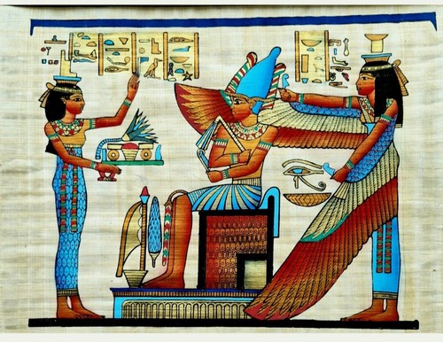 ägyptischer papyrus bild - papyrus,