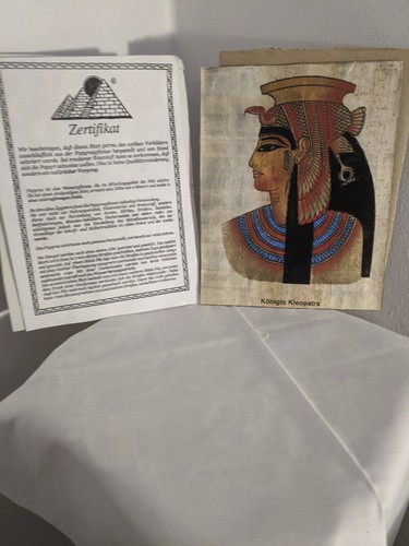 Papyrus bild aus ägypten - papyrus,