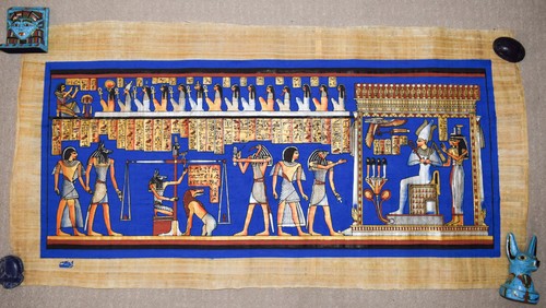 Totengericht papyrus ägypten - totengericht,