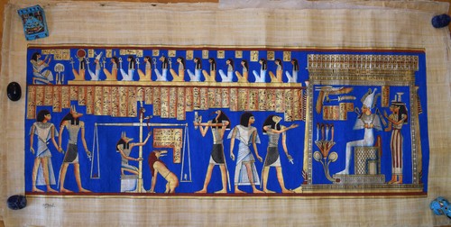 Anubis osiris totengericht - osiris,