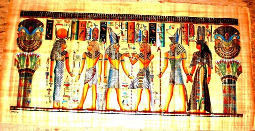 Prachtvoll papyrus - -,