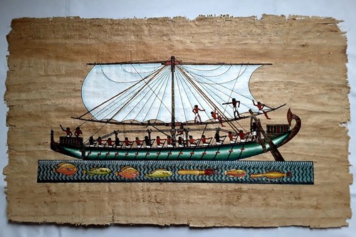 ägyptisches papyrus schiff - Ägyptisches,