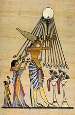 Ägypten Papyrus-Bild 32 x 16